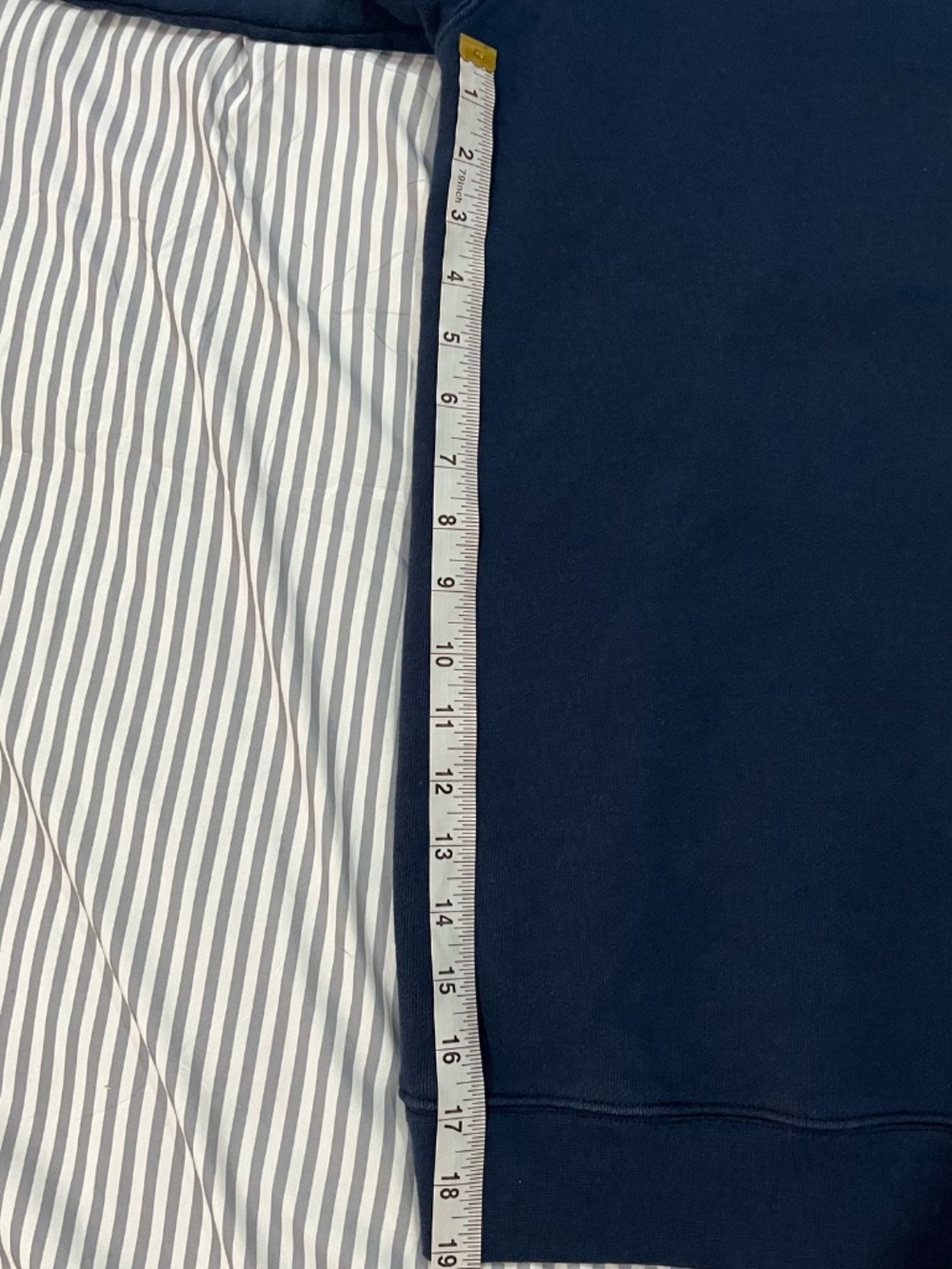 Dime Men's Crewneck Sweater in Navy - XXL - Picture 7 of 9